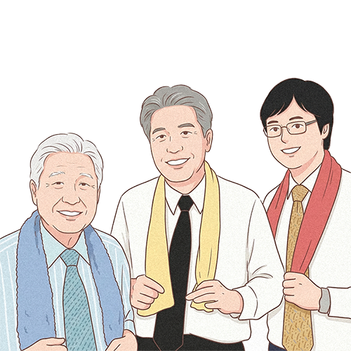 영신타올 경영진